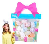 Uova di Pasqua maculate, uova di Pasqua maculate in Schiuma - 18 Uova artificiali decorative | La celebrazione del Festival fornisce uova colorate per I Guarnimenti