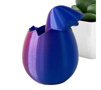 Uova di Pasqua vuote - Giocattoli colorati Uova finte | Forniture per feste a tema pasqua, decorazione per la tavola della casa delle vacanze, uova piccole per caramelle, gioielli, giocattoli