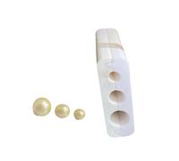 Uova e perline rotonde rotolamento per polimeri argilla resina mestiere 3 dimensioni regolabili robusto strumento gioielli a forma di uova rullo formatura perline