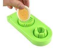 Uova | Filo Accessorio Cucina per Tagliare Uova Alimenti Morbidi | 2 in 1 Gadget Lavabile Lavastoviglie per Pomodoro Frutta Fungo | Colazione Insalata Ristorante Cucina