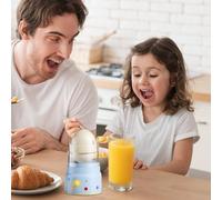 Uova miscelatore shaker - spinner di uova manuale per cucina | Puller portatile con cavo ad alta resistenza, frullatore di cucina per casa, appartamento, viaggi, ristorante, campeggio, eventi familiar