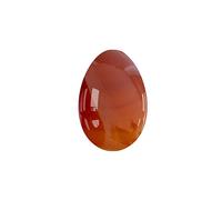 Uova Yoni non perforate 45X30mm Uovo da massaggio al quarzo rosa naturale Uova di giada di cristallo di ossidiana Palla da massaggio for esercizi di Kegel, Uova di giada decorazione della stanza (Col