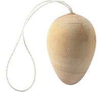 Uovo, altezza: 40 mm, D: 30 mm, legno misto, 15 pezzi
