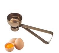 uovo biscotto taglierina uovo ornamento taglierina in acciaio inox uovo Apri uova Cutter Shell Rimozione Utensile da cucina risparmio di tempo rompiuova in metallo sicuro per cucinare, ho