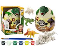 Uovo con dinosauri da dipingere verde
