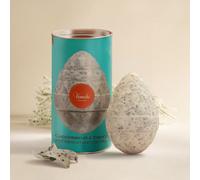 Uovo di Cioccolato al Cocco con Biscotti Fondenti, 150 g