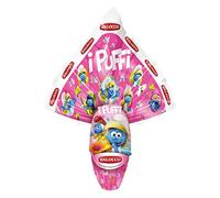 UOVO DI CIOCCOLATO AL LATTE BALOCCO PUFFI CON SORPRESA 150 GR. (ROSA)