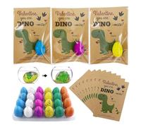 Uovo Di Dinosauro - Uovo Di Dinosauro Da Cova | Giocattolo Uovo Da Cova Dino | Confezione Da 24 Giocattoli Di Dinosauro in Crescita Scoppiata | Uova Sorpresa Di Dinosauro, Regalo Di Festa per |