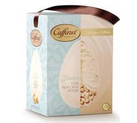 UOVO DI PASQUA DELIZIE D'ITALIA CAFFAREL BIANCO CON NOCCIOLE INTERE 530 GR
