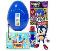 Uovo Di Pasqua Giocattoli Per Sonic Fan, Pasqualone, Guscio Con 5 Sorprese, Bambini, Multicolore