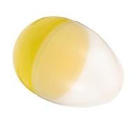 Uovo di Plastica Vuoto Grande per Pasqua, Riempibile Giallo | 11,8x8,25 Pollici, Assemblaggio Fai da Te Leggero, per Giochi al Chiuso e Regali per Festa