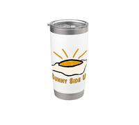Uovo Fritto - Sunny Side Up Bicchiere termico in acciaio inox doppia parete