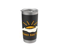Uovo Fritto - Sunny Side Up Bicchiere termico in acciaio inox doppia parete