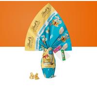 UOVO PASQUA LINDT STRACCIATELLA CIOCCOLATO BIANCO 260GR REGALO BAMBINI