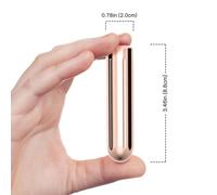 Uovo Vibrante Armony Golden Bullet - Silicone ABS, 8.8 cm