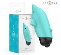 Uovo Vibrante Clitoride Intense Echo Delfino - Silicone, Blu