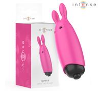 Uovo Vibrante Clitoride Intense Hopper - Silicone, Rosa