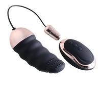 Uovo vibrante Giocattolo del sesso del vibratore dell'uovo di vibrazione del telecomando di ricarica USB a 11 velocità Per Giocattoli erotici del sesso per adulti del masturbatore della