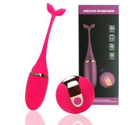 Uovo vibrante telecomandato, rosa