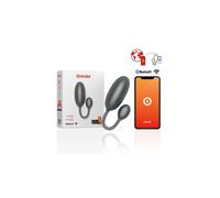 UOVO VIBRANTE TOKYO NERO 7,5 X 3,2 CM APP GRATUITA