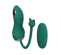 Uovo vibrante Vibratore del masturbatore delle donne del dildo di vibrazione dello shock elettrico telecomandato Giocattoli adulti del sesso indossabili invisibili che saltano le uova