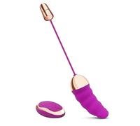 Uovo vibrante Vibratore Erotic Wireless Remote Control Vibratore Giocattolo adulto del sesso Potente proiettile Vbrating Egg Prodotto Per Women Ball Masturbator