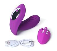 Uovo vibrante Vibratore indossabile telecomandato Vibratori dildo Per Donne G-spot Mutandine invisibili Uovo vibrante Giocattoli sessuali Dildo vibrante