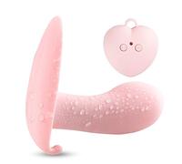 Uovo vibrante Vibratore senza fili da donna Mutandine in gel di silice Dildo indossabile Uovo di salto vibrante Giocattolo del sesso a distanza Le donne si masturbano Prodotto per adulti