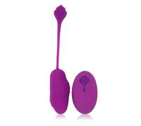 Uovo vibrante Vibratore telecomandato Per Donne USB ricaricabile 12 modalità Vibrazione delle uova di salto G-spot Masturbazione Vibratori Giocattoli del sesso