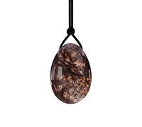Uovo Yoni forato 30X20mm Pietra Naturale Uova di Giada Sfera di Massaggio Muscolare di Cristallo Strumenti for Esercizi di Kegel, Uova di Opale Collezioni di casa (Color : Rhodonite Eggs)