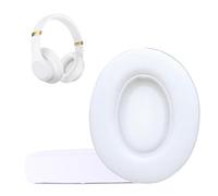 UOWGA Cuscinetti auricolari di ricambio per cuffie Beats Studio (B0501, B0500), Beats Studio 2 e Studio 3 con cavo e wireless, cuscinetti auricolari con morbida pelle proteica, memory foam per