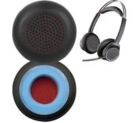 UOWGA Cuscinetti auricolari di ricambio per cuffie Plantronics Voyager Focus 1/2 UC, Plantronics Voyager Focus B825, cuscinetti auricolari per Poly BlackWire 5200, 5210, 5220, 7225, Voyager 4210/4220.