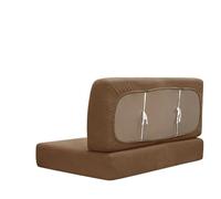 uoXHFdh Copricuscino for sedia, 2 pezzi/set in pile polare for cuscini da dinette for camper, copridivano elasticizzato for e auto(Color 4)