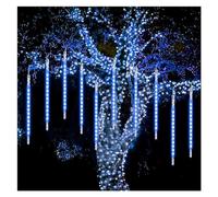 uoXHFdh Luci a Stringa a LED, luci Festive, lucciola, Illuminazione for Matrimoni, Natale, Giardino, Albero, Decorazioni for la casa(Blue)