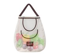 Uozonit Appendere sacchetti di frutta in rete, appendere sacchetti di generi alimentari, appendere sacchetti di drogheria riutilizzabili - borsa per cipolle, sacchetti per verdure, borsa portaoggetti
