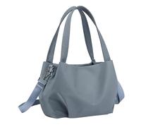 Uozonit Borsa a tracolla da donna, impermeabile, borsa a tracolla con doppia chiusura lampo, per San , compleanno, Celeste., vedi descrizione, Vedi descrizione