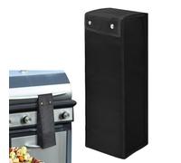 Uozonit Borsa portaoggetti per utensili da griglia, borsa porta utensili da griglia, borsa pieghevole in tessuto Oxford per accessori da griglia, borsa per utensili da barbecue, grande capacità per