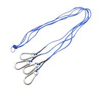 Uozonit Corda per trappola per granchi, 4 braccia, di marino, con ganci in metallo resistente, corda per gabbia marina, sollevamento acqua, per gamberi e gamberetti