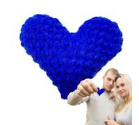 Uozonit Cuore Tascabile all'Uncinetto - Morbidi abbracci tascabili Fatti a Mano con Biglietto di condoglianze | Piccoli Regali con Cuore Lavorato a Maglia per Bambini, Amici e Famiglia