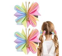 Uozonit Fermaglio per capelli a forma di farfalla, con ganascia in rete a forte tenuta, elegante e resistente, accessorio creativo per capelli da donna