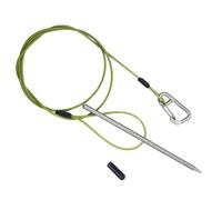 Uozonit Fish Stringer | Chiusura per cavo in acciaio, con moschettone, attrezzi da resistenti, per acque d'acqua, lago, stagno, mare, ruscello, kayak