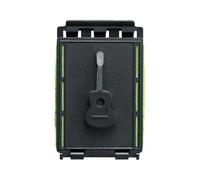 Uozonit Kit per pulire le corde, 2 in 1, in microfibra, portatile, con per pulire la chitarra, per ukulele, strumenti, violini, viaggi, casa, aule, studio, esibizioni, suonatori