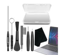 Uozonit Kit spazzola per amplificatore acustico,Kit di pulizia per amplificatore acustico - Kit per la pulizia degli auricolari Strumenti per la pulizia,Cacciavite per amplificatore 'udito