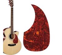 Uozonit Plettro per chitarra, pickguard per chitarra, protezioni per plettri autoadesive a forma di goccia per chitarra ed elettrica, plettro autoadesivo per chitarra elettrica,