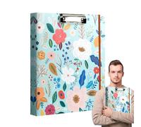 Uozonit Raccoglitore con linguette divisori - Raccoglitore portatile a 3 anelli antiaderenti - Forniture scolastiche ricaricabili per ufficio con divisore per la scuola