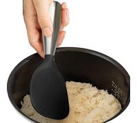 Uozonit Rice Paddle | Cucchiaio da cucina in silicone antiscivolo, per la preparazione degli alimenti, per servire il piano di lavoro, casa, ristorante, verdure, insalata