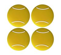 Uozonit Smorzatore di vibrazioni per racchetta da tennis, 4 x graziose racchette da squash, ammortizzatori in silicone, facili da installare, per padre, fidanzato