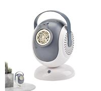 Uozonit Soffiatore di bolle, macchina rotante in schiuma con luce a LED | Forniture portatili per feste, giocattolo in schiuma ricaricabile per ragazzi e ragazze