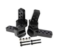 UOzzJVEjc Monti anticrolati del Collegamento Posteriore in Alluminio per Assi AR44 compatibili con 1 10 Modelli di Auto RC a 10 Scala(Black)