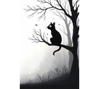 Up a Tree and Loving It: A Cat's Eye View Journal: a DOT GRID notebook for self-expression